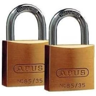 ABUS 35124 65/35 kłódka z mosiądzu 35 mm ABUS 35124 65/35 kłódka z mosiądzu 35 mm