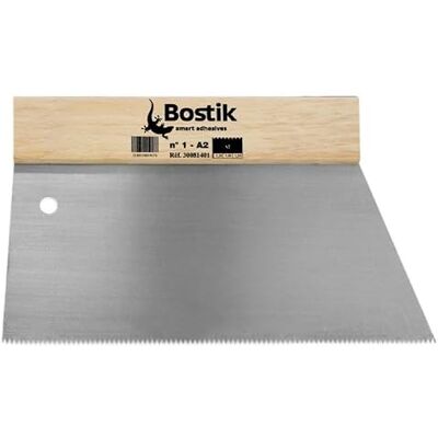 Bostik 1pc Nr. 1-A2 Nr. 1 SZPAKULA DO KLEJÓW Akrylowych, Łopatka ze stali nierdzewnej, Drewniany uchwyt, Precyzyjna i Jednolita aplikacja kleju na różnych powierzchniach, trwała i łatwa w obsłudze, 1 Bostik 1pc Nr. 1-A2 Nr. 1 SZPAKULA DO KLEJÓW Akrylowych, Łopatka ze stali nierdzewnej, Drewniany uchwyt, Precyzyjna i Jednolita aplikacja kleju na różnych powierzchniach, trwała i łatwa w obsłudze, 1