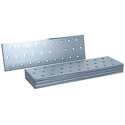 Helpmate Stalowa Płyta Połączeniowa - 12 szt - 60x200mm - Trwała & Łatwa w użyciu Helpmate Stalowa Płyta Połączeniowa - 12 szt - 60x200mm - Trwała & Łatwa w użyciu