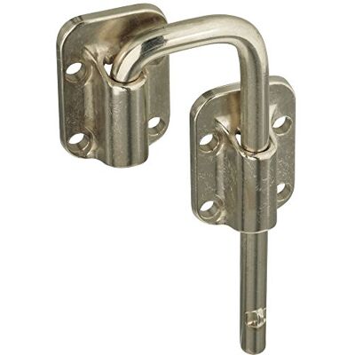 National Hardware Nickel Sliding Door Latch, 1.5-In. -N238-972 National Hardware Nickel Sliding Door Latch, 1.5-In. -N238-972
