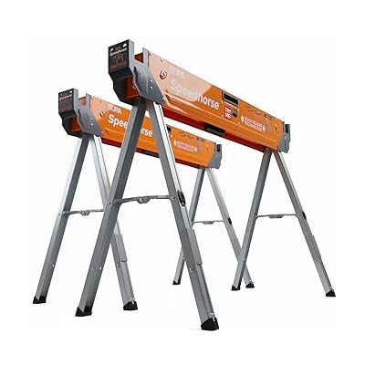BORA PORTAMATE Speedhorse PM-4500T dwupak, 30 x szybsza natychmiastowa konfiguracja, niesekwencyjne składanie nóg, nośność 1633 kg na parę, metalowy blat na 2 x 4 cm, wytrzymała, profesjonalna piła BORA PORTAMATE Speedhorse PM-4500T dwupak, 30 x szybsza natychmiastowa konfiguracja, niesekwencyjne składanie nóg, nośność 1633 kg na parę, metalowy blat na 2 x 4 cm, wytrzymała, profesjonalna piła