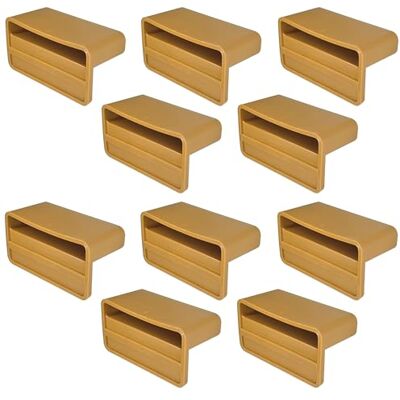 cyclingcolors 10 x uchwyt na listwy pojedyncze plastikowe mocowanie nasadki 53 mm x 8 mm do łóżka tuleja do łóżka siatka balustradowa brązowa cyclingcolors 10 x uchwyt na listwy pojedyncze plastikowe mocowanie nasadki 53 mm x 8 mm do łóżka tuleja do łóżka siatka balustradowa brązowa