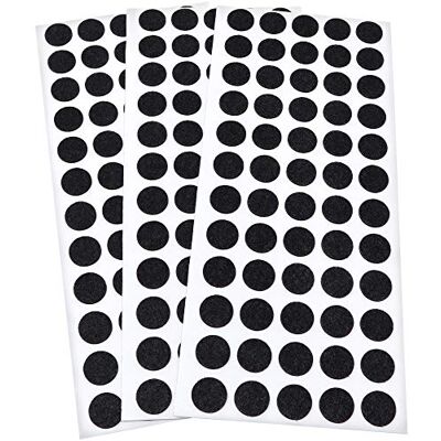 Adsamm FP-15-SA-BL-14-60-3 FP-15-SA-BL-14-60 180 x podkładki filcowe, czarne, Ø 14 mm Adsamm FP-15-SA-BL-14-60-3 FP-15-SA-BL-14-60 180 x podkładki filcowe, czarne, Ø 14 mm