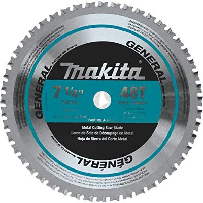 Makita A-93837 7-1/4-calowy 48-zębowy nóż do cięcia metalu Makita A-93837 7-1/4-calowy 48-zębowy nóż do cięcia metalu
