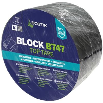 Bostik 30623192 BATUBAND ołowiana ochrona elewacji, 7,5 cm x 10 m Bostik 30623192 BATUBAND ołowiana ochrona elewacji, 7,5 cm x 10 m