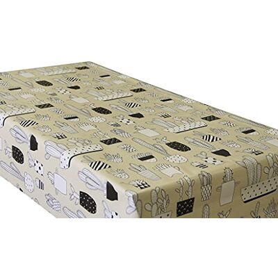 Cofan Hule Roll z nadrukiem kaktusa i beżowym dnem Model Garan Wymiary 1,40 x 25 MT Cofan Hule Roll z nadrukiem kaktusa i beżowym dnem Model Garan Wymiary 1,40 x 25 MT