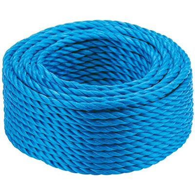 Draper Lina polipropylenowa 30 m x 6 mm 11673 do użytku na zewnątrz ciężki ogród i lina do samodzielnego wykonania Draper Lina polipropylenowa 30 m x 6 mm 11673 do użytku na zewnątrz ciężki ogród i lina do samodzielnego wykonania
