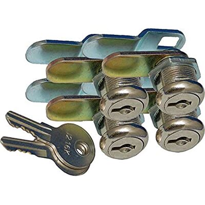 PRiME 18-3319 1-1/20.3 cm Camlock z kluczem 4 sztuki PRiME 18-3319 1-1/20.3 cm Camlock z kluczem 4 sztuki