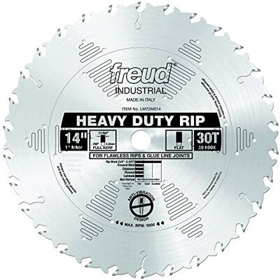 Freud LM72M014: 35.6 cm x 30T Heavy Duty Rip Blade Freud LM72M014: 35.6 cm x 30T Heavy Duty Rip Blade