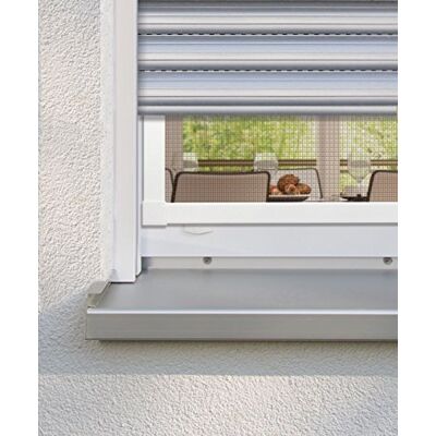 Schellenberg 70102 Premium zestaw łączników narożnych do okien i drzwi przeciw owadom – biały Schellenberg 70102 Premium zestaw łączników narożnych do okien i drzwi przeciw owadom – biały