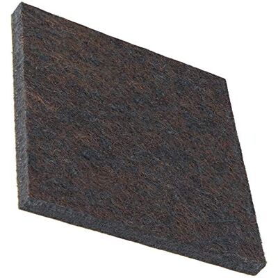 Adsamm 16 x podkładki filcowe premium 70 x 70 mm kwadratowe brązowe samoprzylepne drabinka meblowa w jakości premium (5,5 mm) Adsamm 16 x podkładki filcowe premium 70 x 70 mm kwadratowe brązowe samoprzylepne drabinka meblowa w jakości premium (5,5 mm)
