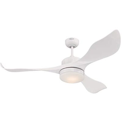 Westinghouse 132 cm wentylator sufitowy Pierre firmy Lighting z oświetleniem i pilotem zdalnego sterowania, wersja w kolorze białym, z przyciemnianą lampą LED ze szkłem mlecznym opalowym, silnik DC (prąd stały) Westinghouse 132 cm wentylator sufitowy Pierre firmy Lighting z oświetleniem i pilotem zdalnego sterowania, wersja w kolorze białym, z przyciemnianą lampą LED ze szkłem mlecznym opalowym, silnik DC (prąd stały)