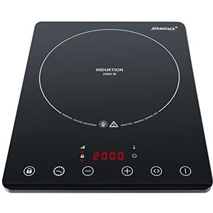 Steba IK 65 Slim Ultra płaska płyta indukcyjna elektryczna, 2000 W, mobilne zastosowanie, czarna Steba IK 65 Slim Ultra płaska płyta indukcyjna elektryczna, 2000 W, mobilne zastosowanie, czarna