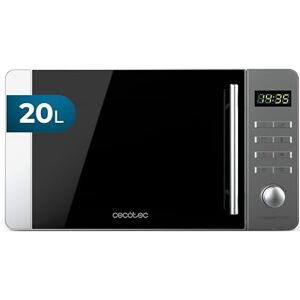 Cecotec Proclean 5010 Flatbed kuchenka mikrofalowa 20 l Inox moc 700 W, 8 programów, kompaktowa konstrukcja, ceramiczne wnętrze, timer 60 min, technologia 3dwave, szczegóły metaliczne Cecotec Proclean 5010 Flatbed kuchenka mikrofalowa 20 l Inox moc 700 W, 8 programów, kompaktowa konstrukcja, ceramiczne wnętrze, timer 60 min, technologia 3dwave, szczegóły metaliczne