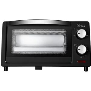 Ardes AR6211B Kuchenka elektryczna o pojemności 10 litrów z oświetleniem wewnętrznym regulowanym termostatem i timerem z podwójnymi szybami automatyczne wyłączanie z akcesoriami Ardes AR6211B Kuchenka elektryczna o pojemności 10 litrów z oświetleniem wewnętrznym regulowanym termostatem i timerem z podwójnymi szybami automatyczne wyłączanie z akcesoriami