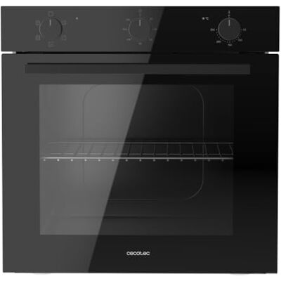 Cecotec Piec do zabudowy 77 l Bolero Hexa C126001 Glass Black Time A 2800 W, konwencjonalne, 5 funkcji, niskie zużycie energii, funkcje z parą i asystentem Steam Cecotec Piec do zabudowy 77 l Bolero Hexa C126001 Glass Black Time A 2800 W, konwencjonalne, 5 funkcji, niskie zużycie energii, funkcje z parą i asystentem Steam