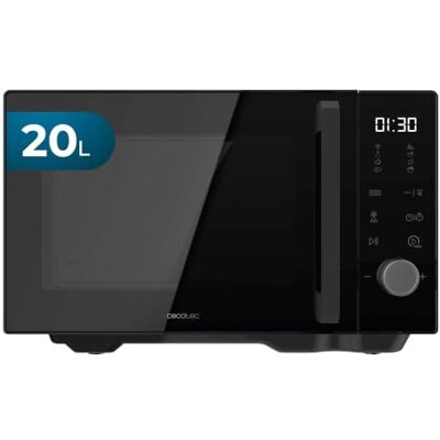 Cecotec Mikrofalówka bez talerza 20 l Proclean Flatbed Inverter Pro Black 700 W, technologia inwerterowa i płaska, jednolite gotowanie, większa użyteczna przestrzeń, akustyczny ostrzegawczy Cecotec Mikrofalówka bez talerza 20 l Proclean Flatbed Inverter Pro Black 700 W, technologia inwerterowa i płaska, jednolite gotowanie, większa użyteczna przestrzeń, akustyczny ostrzegawczy