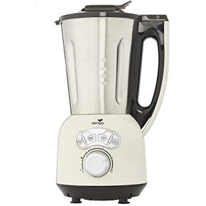 Senya Blender Podgrzewany ze stali nierdzewnej Cook & Ice V3, aksamitny/formowany mikser zupy, gotowanie na parze, Smoothies Lody, 1,5L, 1400W, SYCP-HB008C Senya Blender Podgrzewany ze stali nierdzewnej Cook & Ice V3, aksamitny/formowany mikser zupy, gotowanie na parze, Smoothies Lody, 1,5L, 1400W, SYCP-HB008C
