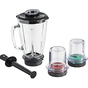 Moulinex Zestaw 3 akcesoriów do robotów cukierniczych Coach and I Coach Touch, Blender + Mini rozdrabniacz + młynek, pudełko do przechowywania, Mix & Drink Box XF650012 Moulinex Zestaw 3 akcesoriów do robotów cukierniczych Coach and I Coach Touch, Blender + Mini rozdrabniacz + młynek, pudełko do przechowywania, Mix & Drink Box XF650012