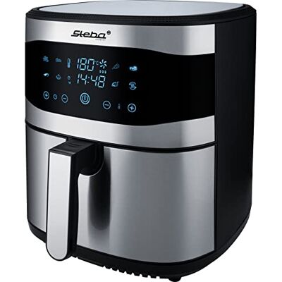 Steba HF 8000 Family frytkownica na gorące powietrze, stal nierdzewna/czarna Steba HF 8000 Family frytkownica na gorące powietrze, stal nierdzewna/czarna