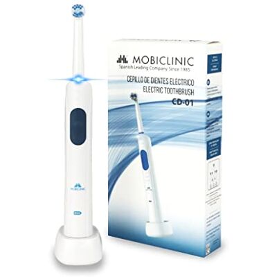 Mobiclinic , Elektryczne szczoteczki do zębów, Cd-01, Akumulator, Marka hiszpański, Głębokie czyszczenie, Higiena jamy ustnej, Ergonomiczny kształt, Wodoodporny Mobiclinic , Elektryczne szczoteczki do zębów, Cd-01, Akumulator, Marka hiszpański, Głębokie czyszczenie, Higiena jamy ustnej, Ergonomiczny kształt, Wodoodporny
