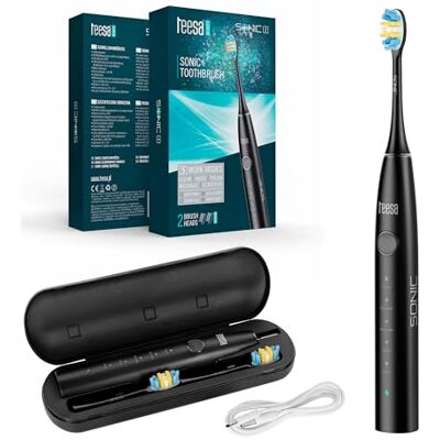 Teesa Soniczna Szczoteczka do Zębów SONIC 2 Etui Podróżne 5 Trybów Pracy Ochrona IPX7 TSA8087-B Czarna Teesa Soniczna Szczoteczka do Zębów SONIC 2 Etui Podróżne 5 Trybów Pracy Ochrona IPX7 TSA8087-B Czarna