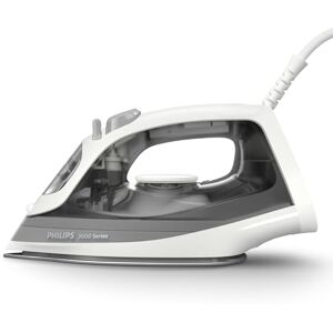 Philips Żelazko Parowe z Serii 2000 Do 25 g/min Strumienia Pary, Moc 2000W, Zbiornik wody 250 ml, Szybkie Usuwanie Zagnieceń, 4 Ustawienia Pary, Ceramiczna Stopa, Lekkie, Kolor Szary (DST2020/80) Philips Żelazko Parowe z Serii 2000 Do 25 g/min Strumienia Pary, Moc 2000W, Zbiornik wody 250 ml, Szybkie Usuwanie Zagnieceń, 4 Ustawienia Pary, Ceramiczna Stopa, Lekkie, Kolor Szary (DST2020/80)