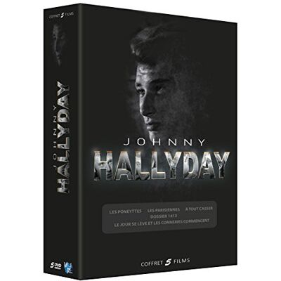 LCJ JOHNNY HALLYDAY coffret 5 filmów LCJ JOHNNY HALLYDAY coffret 5 filmów