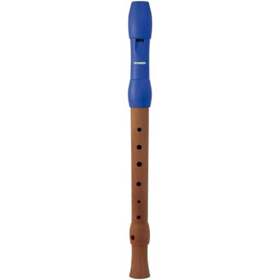 Hohner Flet prosty Alegra Line, niebieski, niemiecki, dwuczęściowy Hohner Flet prosty Alegra Line, niebieski, niemiecki, dwuczęściowy