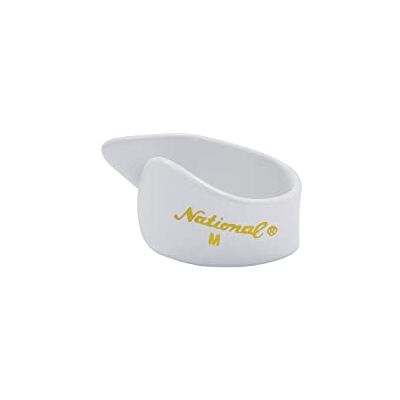 Waves D'Addario National Celuloid Kostki Palcowe Medium White, 4 Sztuk Waves D'Addario National Celuloid Kostki Palcowe Medium White, 4 Sztuk