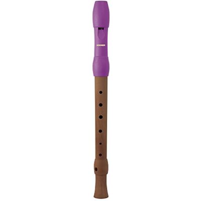 Hohner Flet prosty Alegra Line różowy niemiecki sposób uchwytu sopran C 2-częściowy Hohner Flet prosty Alegra Line różowy niemiecki sposób uchwytu sopran C 2-częściowy