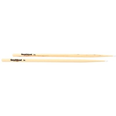 Vater Percussion Drumsticks Goodwood 7A Nylon Tip – 16 cali – GW7AN 7A Manhattan – 16 cali / 40,64 cm – hikora klasy B – okrągła główka nylonowa Vater Percussion Drumsticks Goodwood 7A Nylon Tip – 16 cali – GW7AN 7A Manhattan – 16 cali / 40,64 cm – hikora klasy B – okrągła główka nylonowa