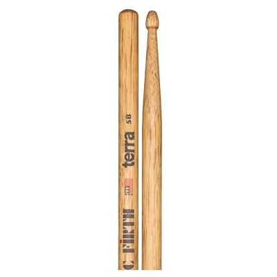 Vic Firth Pałki perkusyjne z serii American Classic® Terra Series 5BT American Hickory Końcówka do drewna Vic Firth Pałki perkusyjne z serii American Classic® Terra Series 5BT American Hickory Końcówka do drewna