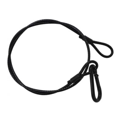 ALGAM LIGHTING Smycze bezpieczeństwa 4 mm 85 cm czarne maksymalne obciążenie 40 kg partia 12 czarna ALGAM LIGHTING Smycze bezpieczeństwa 4 mm 85 cm czarne maksymalne obciążenie 40 kg partia 12 czarna