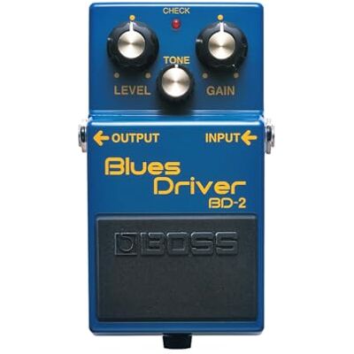 Boss BD-2 Blues Driver kompaktowy overdrive Aksamitne i chropowate brzmienia symulacja wzmacniacza lampowego reaguje na dynamikę gry szeroki zakres gainu Boss BD-2 Blues Driver kompaktowy overdrive Aksamitne i chropowate brzmienia symulacja wzmacniacza lampowego reaguje na dynamikę gry szeroki zakres gainu