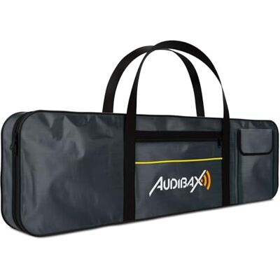 Audibax Torba na keyboard Onyx Bag 49 – osłona na 49 przycisków – nadaje się do większości marek i wodoszczelna – wymiary: 26 x 93 x 9 cm Audibax Torba na keyboard Onyx Bag 49 – osłona na 49 przycisków – nadaje się do większości marek i wodoszczelna – wymiary: 26 x 93 x 9 cm