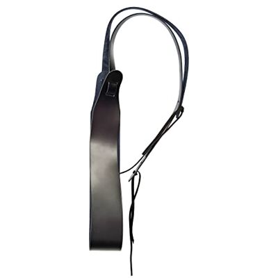 D'Addario Akcesoria skórzany pasek banjo styl kołyski pasek do banjo czarny D'Addario Akcesoria skórzany pasek banjo styl kołyski pasek do banjo czarny