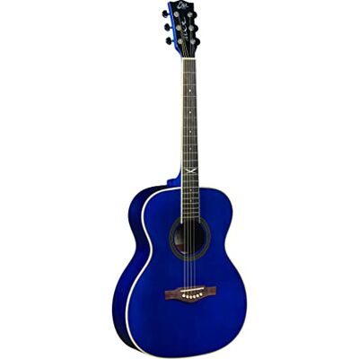 EKO 06217337, GUITARS NXT A100 SEE THROUGH BLUE, gitara akustyczna Top Jodła, Opaski i dno mahoń, Klawiatura w Ameryce Południowej Roupana, niebieski kolor EKO 06217337, GUITARS NXT A100 SEE THROUGH BLUE, gitara akustyczna Top Jodła, Opaski i dno mahoń, Klawiatura w Ameryce Południowej Roupana, niebieski kolor