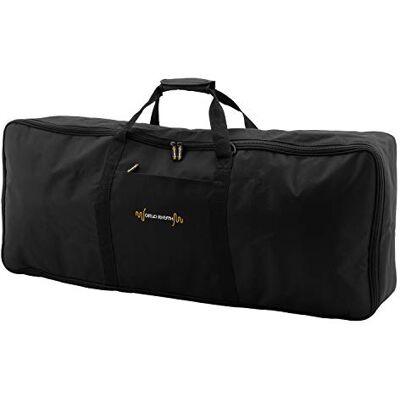 World Rhythm torba na klawiaturę z paskiem do noszenia, 61 klawiszy, wyściełana torba na klawiaturę cyfrową, 970 x 375 x 140 mm World Rhythm torba na klawiaturę z paskiem do noszenia, 61 klawiszy, wyściełana torba na klawiaturę cyfrową, 970 x 375 x 140 mm