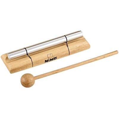 Nino Percussion Energy Chimes – Rozmiar Średni – Z Pałeczką – Pomysł Na Prezent Dla Dzieci W Wieku Od 3 lat – Drewno I Aluminium, Wykończenie Naturalne (NINO579M) Nino Percussion Energy Chimes – Rozmiar Średni – Z Pałeczką – Pomysł Na Prezent Dla Dzieci W Wieku Od 3 lat – Drewno I Aluminium, Wykończenie Naturalne (NINO579M)
