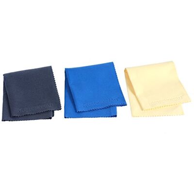 MusicNomad Music Nomad MN203 Omad Super Suede ściereczka do czyszczenia, 3 sztuki w opakowaniu MusicNomad Music Nomad MN203 Omad Super Suede ściereczka do czyszczenia, 3 sztuki w opakowaniu
