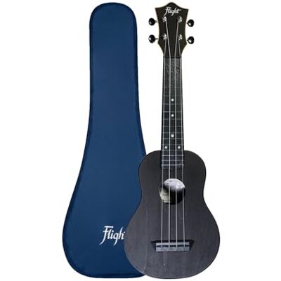 Flight , Travel Series ukulele sopranowe, czarne (TUS-35 BK) Flight , Travel Series ukulele sopranowe, czarne (TUS-35 BK)