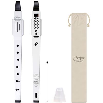 Carry-on by Blackstar cyfrowy instrument dęty biały 10 głosów, wbudowana bateria ładowana USB, wyjście słuchawkowe dla cichej praktyki, Midi Over Bluetooth,BA234010 Carry-on by Blackstar cyfrowy instrument dęty biały 10 głosów, wbudowana bateria ładowana USB, wyjście słuchawkowe dla cichej praktyki, Midi Over Bluetooth,BA234010