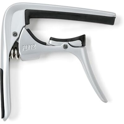 Dunlop Trigger® Fly™ Capo 12 strun satynowy chrom Dunlop Trigger® Fly™ Capo 12 strun satynowy chrom