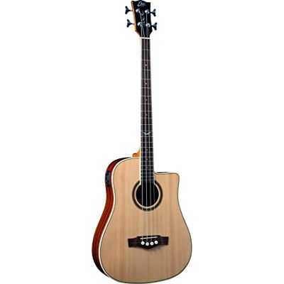 EKO GUITARS NXT BASS B100CE NATURAL, szum basowy, kształt dreadnought, świerk, mahoniowe opaski i dno, mahoniowy uchwyt, podstrunnica z południowoamerykańskiej roupany, drabinka 812 mm, naturalny EKO GUITARS NXT BASS B100CE NATURAL, szum basowy, kształt dreadnought, świerk, mahoniowe opaski i dno, mahoniowy uchwyt, podstrunnica z południowoamerykańskiej roupany, drabinka 812 mm, naturalny