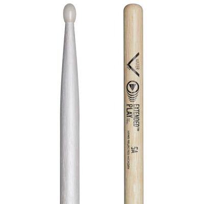 Vater Percussion Drumsticks American Hickory 5A Nylon 16 cali VEP5AN 5A Nylon Tip – 16 cali / 40,64 cm – amerykańska hikora – główka w kształcie kropli – wzmocniony środek Vater Percussion Drumsticks American Hickory 5A Nylon 16 cali VEP5AN 5A Nylon Tip – 16 cali / 40,64 cm – amerykańska hikora – główka w kształcie kropli – wzmocniony środek
