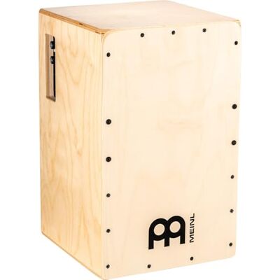 Meinl Percussion Pickup Snarecraft Cajon – Duży Cajon z Pickupem, Sprężynami Werblowymi i Brzmieniem Basowym – Panel Przedni Brzoza Bałtycka (PSC100NT) Meinl Percussion Pickup Snarecraft Cajon – Duży Cajon z Pickupem, Sprężynami Werblowymi i Brzmieniem Basowym – Panel Przedni Brzoza Bałtycka (PSC100NT)