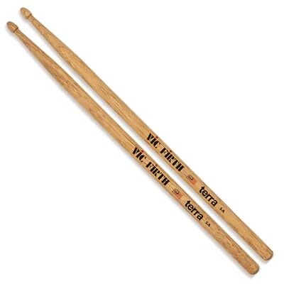 Vic Firth Pałki perkusyjne z serii American Classic® Terra Series 5AT American Hickory Końcówka do drewna Vic Firth Pałki perkusyjne z serii American Classic® Terra Series 5AT American Hickory Końcówka do drewna