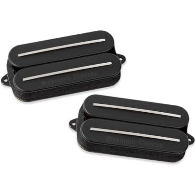 Seymour Duncan Black Winter Rails Humbucker Pickup zestaw 6-strunowy, pasywny, wysoka wydajność, magnesy ceramiczne czarny Seymour Duncan Black Winter Rails Humbucker Pickup zestaw 6-strunowy, pasywny, wysoka wydajność, magnesy ceramiczne czarny