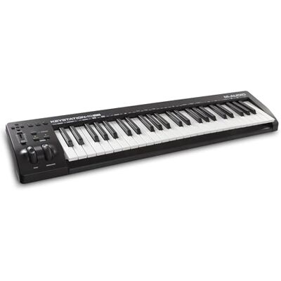 M-Audio Keystation 49 MK3 49-klawiszowa klawiatura sterująca MIDI USB do Mac i PC-ta z konfigurowalnymi elementami sterującymi i oprogramowaniem M-Audio Keystation 49 MK3 49-klawiszowa klawiatura sterująca MIDI USB do Mac i PC-ta z konfigurowalnymi elementami sterującymi i oprogramowaniem